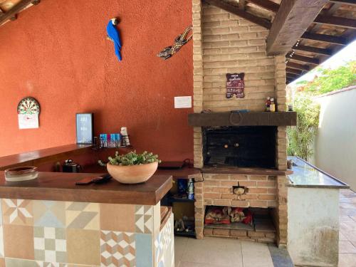شرفة/ تراس, Loft c piscina a 600 metros do mar em Buzios RJ in Praia Baia Formosa