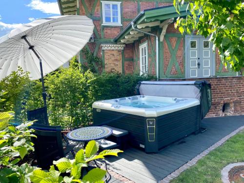 B&B Vetschau - Villa B das zauberhafte Chalet - Bed and Breakfast Vetschau