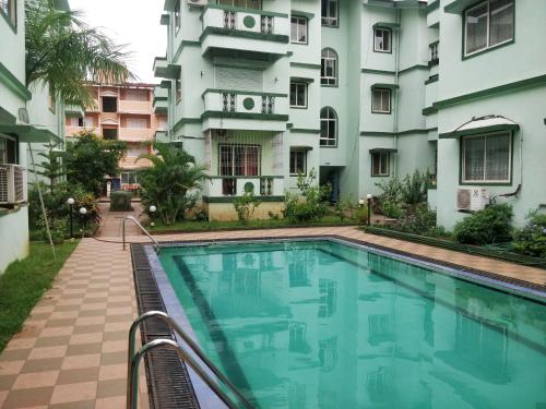 1 BHK AC Apartment with Pool for 5 guest