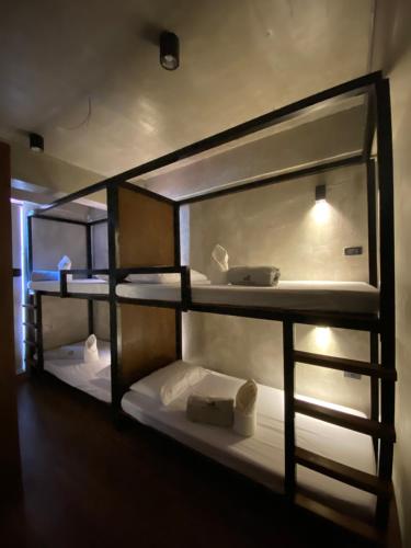 6 bunk beds