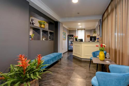 大堂, Albergo Locanda Primavera in 羅登戈薩伊阿諾