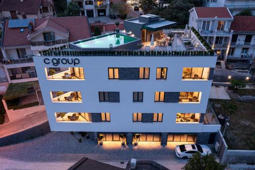 C Group apartments in Kotor