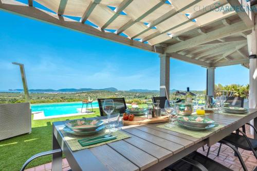 Alghero Villa Carrabufas villa con piscina vista mare per 10 persone