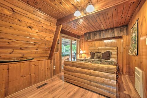 A-Frame Gatlinburg Cabin with Deck and Private Hot Tub - image 14