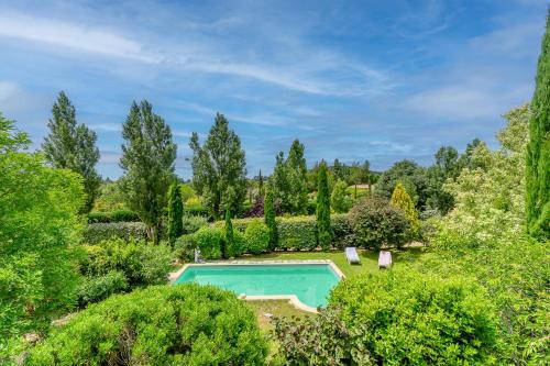 Clos des hérissons, chambre mimosa, piscine, jardin