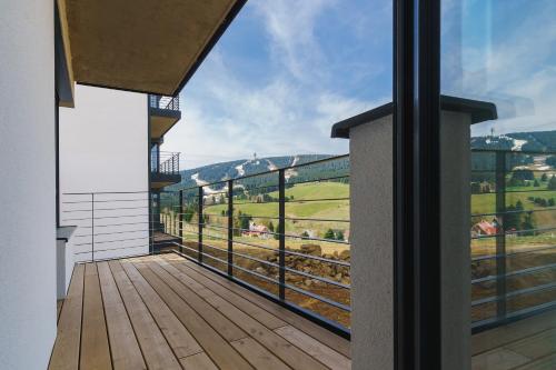 Erkély/terasz, Bella Vista by Mountain ways in Loucna Pod Klinovcem