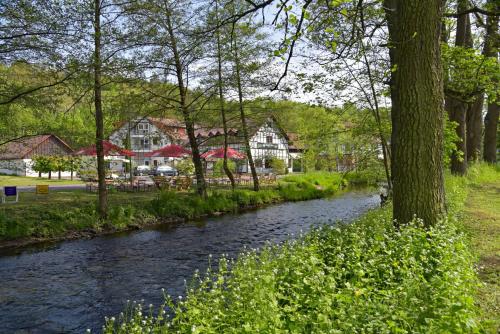 Landhotel Der Distelhof mit Scheunencafé