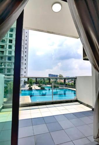 0805 The Platino Paradigm Mall Netflix Balcony By STAY photo