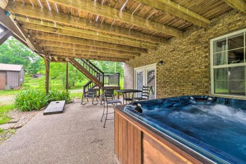A-Frame Cabin with Hot Tub, Walk to Kentucky Lake! in Benton, USA