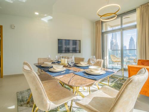 Glamorous Apartment Facing Burj Khalifa, Dubái (foto 9)