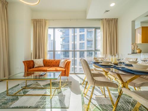 Glamorous Apartment Facing Burj Khalifa, Dubái (foto 8)