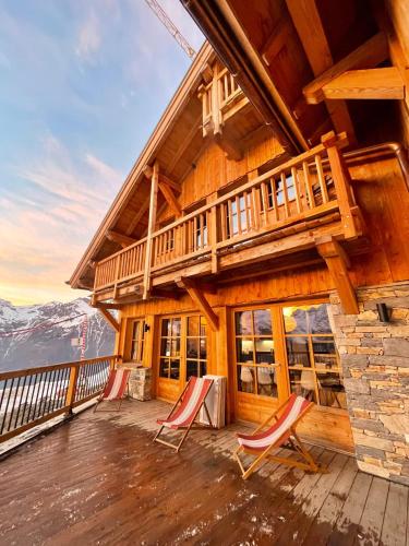 Chalet luxe 14 Prs - Domaine Alpe d'Huez - Bain nordique - Villard Reculas