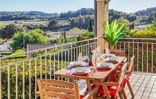 Balkons/terase, Amazing Home In Cruzy in Cruzy