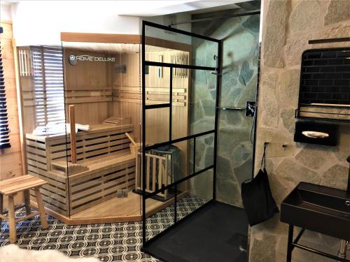 Sauna & Whirlpool - ALPENLIEBE APARTments - Hotel - Inzell