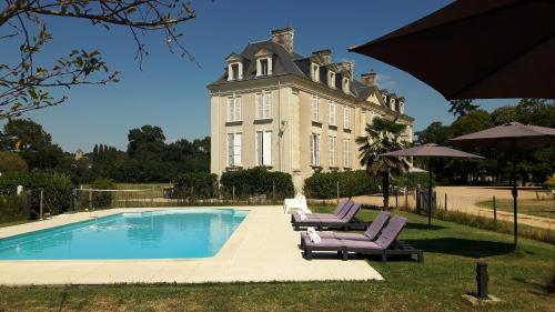 Château La Mothaye - self catering apartments with pool in the Loire Valley - Chambre d'hôtes - Les Bois-d'Anjou