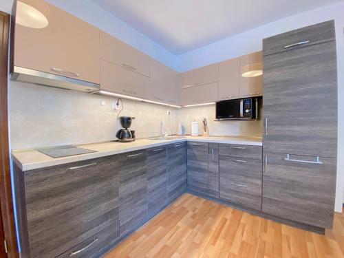 주방, Diamant Residence - Private Apartment - BSR in 네세바르 시티 센터