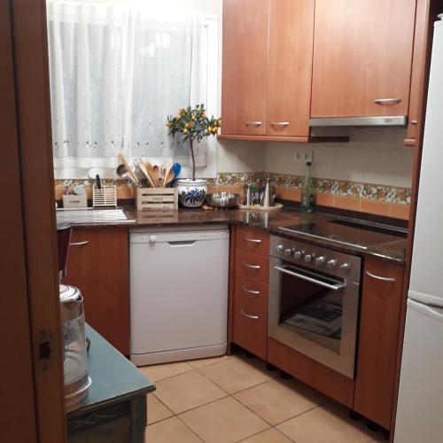 Konyha, Magnifique maison de plage in Parque de Montroig