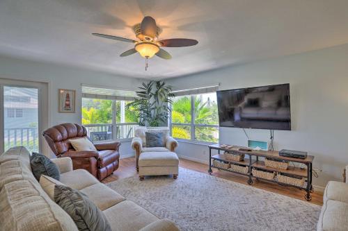 Coastal Bradenton Beach Abode with Bay Views!