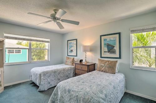 Coastal Bradenton Beach Abode with Bay Views!