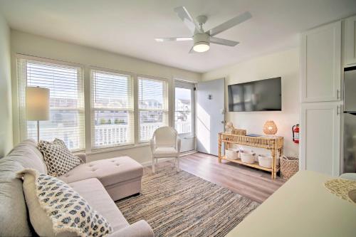 . Renovated Brigantine Condo, Steps to Beach!