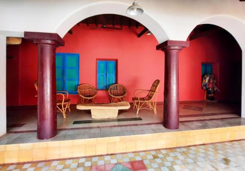 Létesítmények, Saratha Vilas Chettinad in Kothamangalam (Tamil Nadu)