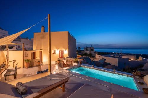 Casa Terra Vedema Oia - Privacy - Plunge Pool & Panoramic Sunset Terrace 1