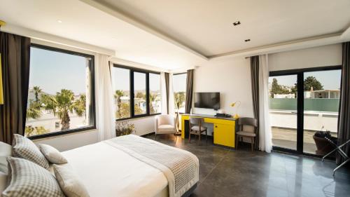 Shared lounge/TV area, Sea Palm Otel Yalıkavak in Yalikavak