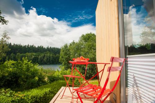 Balcony/terrace, Tiny House Pioneer 1 - Salemer See in Sterley