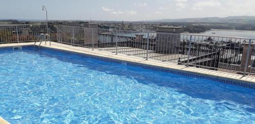  Apartamento con piscina en azotea centro RIBADEO in Ribadeo