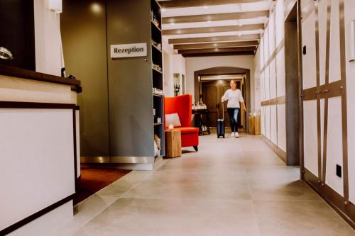 ล็อบบี้, Romantik Hotel Schmiedegasthaus Gehrke in บาด นีนดอร์ฟ