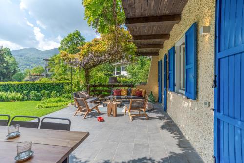 Exterior view, Lovely Villa with huge Garden surrounded by Nature in Civenna