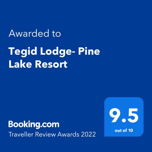 Tegid Lodge- Pine Lake Resort in Warton