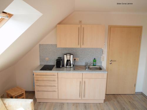 Kitchen, Ferienappartements Holger Plescher in Ostseebad Kuhlungsborn