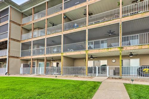 Breezy Lakefront Condo with Balcony and Lake View!