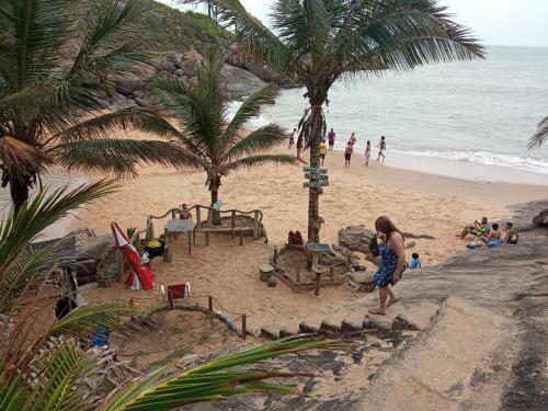 شاطئ, Hospedaria Vila Else in Barra Do Jucu