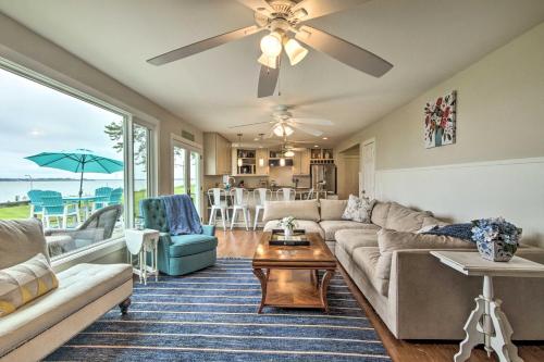 Cambridge Beach Home on Choptank River with Pier!