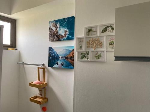 Fürdőszoba, Stylish & Luxury 2-bed parkside apart with pool in Vacoas-Phoenix