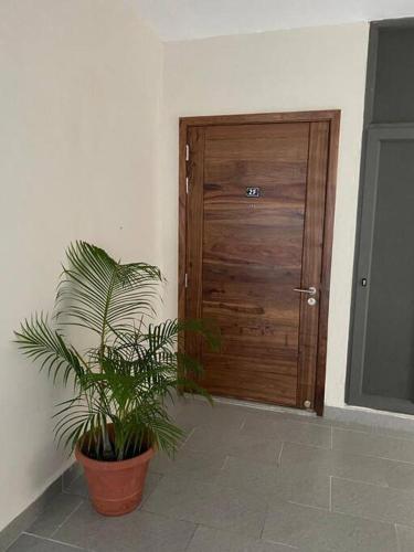 Bejárat, Stylish & Luxury 2-bed parkside apart with pool in Vacoas-Phoenix