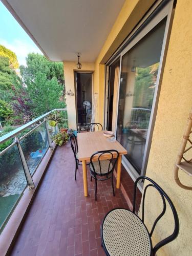 Balcony/terrace, Belle chambre dans appartement en colocation proche centre-ville de Montpellier in Celleneuve