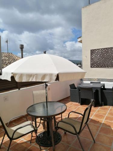 شرفة/ تراس, No 2 Spacious and Airy Apartment in Javea Medieval Village in Javea Town Center
