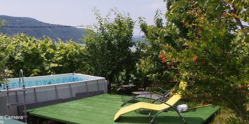 Kilátás, Casa Melania in Eselnita