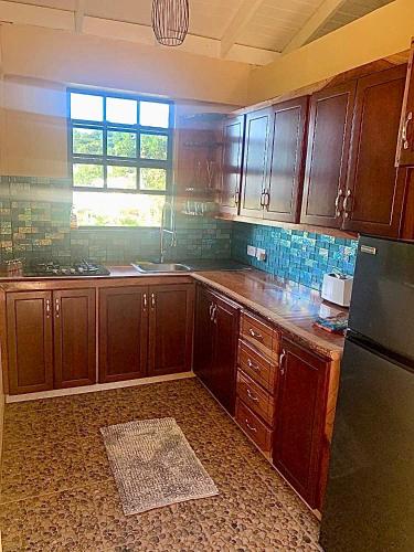 Kitchen, Mabrika Resort Dominica in Portsmouth