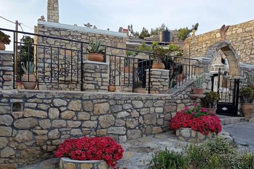 Facilities, Traditional Creta stone house in serenity village in Arkalochori