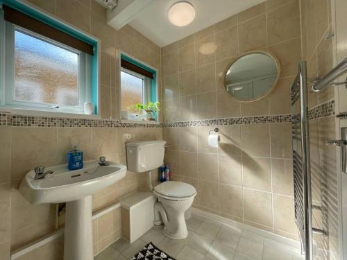 حمام, 119 Hemsby Holiday Chalet, Convenient for sandy beach in جريت يارماوث