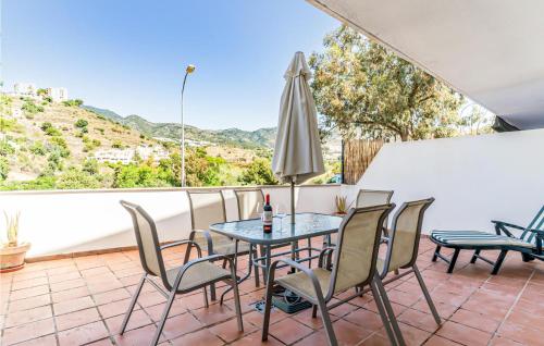 Ban công/sân hiên, Beautiful Apartment In Benalmádena (Beautiful Apartment In Benalmadena) in Rancho Domingo