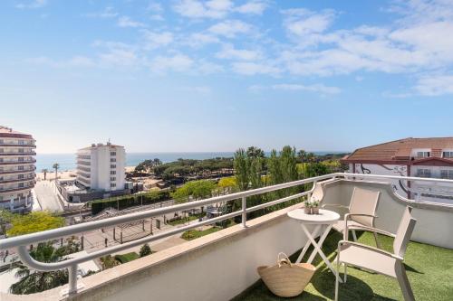شرفة/ تراس, Hotel Indalo Park in Santa Susana