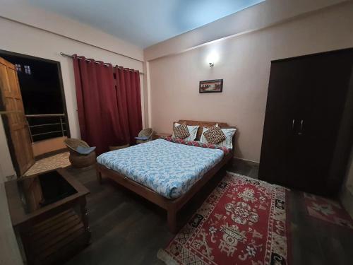 1 double bed