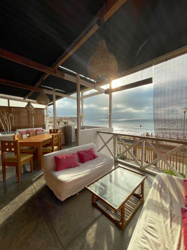 Ресторан, Hotel los Delfines de Chicama in Пуерто Чікама