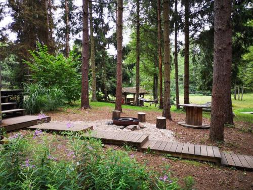 景觀, Private cosy forest cabin in 因圖爾克