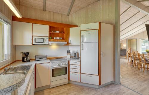 virtuve, Poolhaus 2 In Hohendorf in Gross Mohrdorf